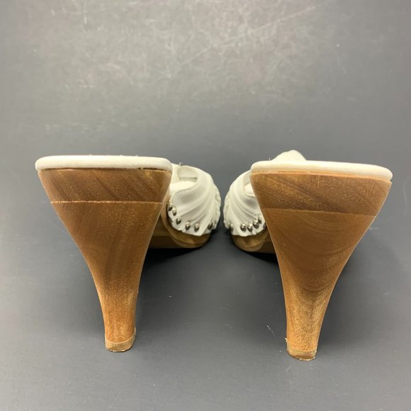 (SOLD)Steve Madden Knotted Leather Mule - Picture 4 of 9